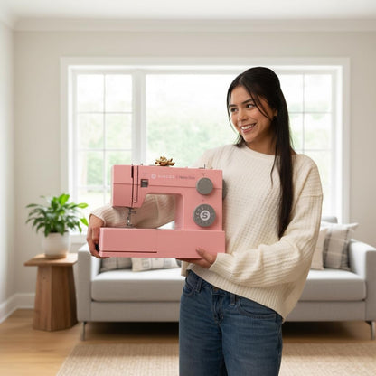® 4411 (Pink) High Speed Heavy Duty Sewing Machine with Accessories