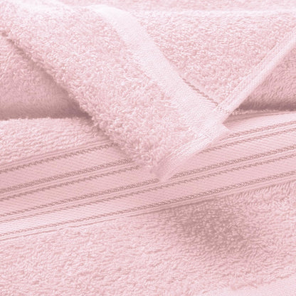 100% Cotton 2 Pack Bath Towel Set 28x55 inches, Eco-Friendly Large Bath Towels, Compact Quickdry Lightweight Soft & Highly Absorbent Bath Towel, Ideal for Everyday Gym Travel Camp Pool - Pink