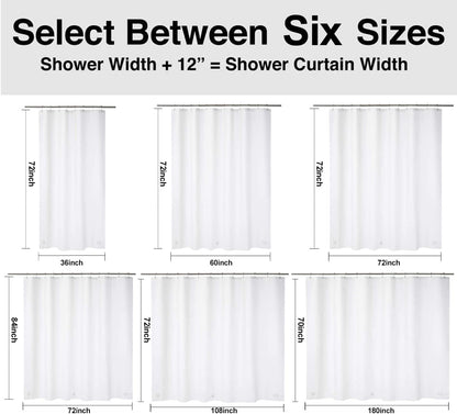 Japanese Floral Shower Curtain, Pink Beige, 12 Hooks, 60" W x 72" L