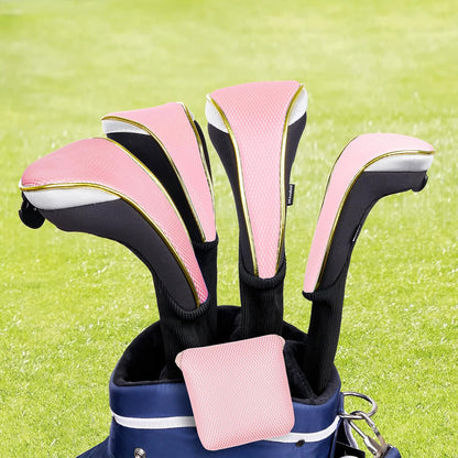 Golf Putter Club Head Covers Heel-Shafted Mallet Square MT/TG30