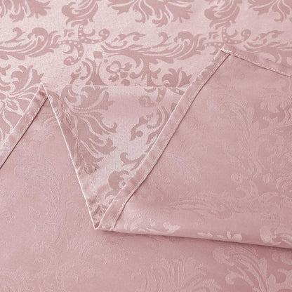 Pink Jacquard Cloth Dinner Napkins, 20 x 20 Inch, Set of 4