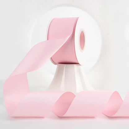 Pink Grosgrain Ribbon 2 Inch Grosgrain Hair Ribbons 25 Yards Per Roll Light Pink Baby Shower Ribbon for Hair Bow Supplies Boutique Ribbons for Crafts, Sewing, Scrapbooking