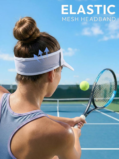 Sun Visor Hat for Women & Men UV Protection Lightweight Sports