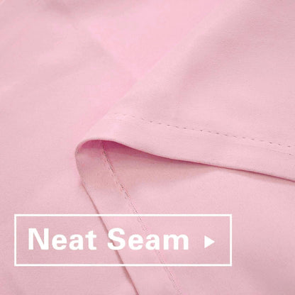 Pink Small Tiers Kitchen Short Small Mini Window Curtains Valance 14 inches Length Blackout Home Decor Blackout Basement rv Camper Living Room/Bedroom 52W by 14L 1 Piece Rod Pocket