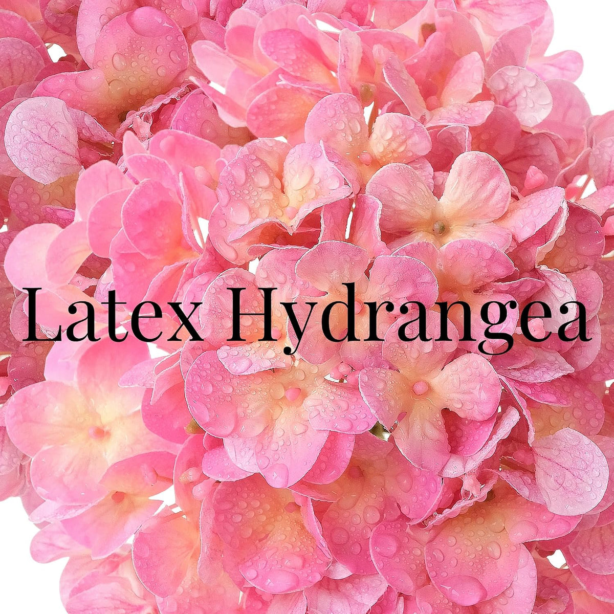 4 Pcs 20'' Real Touch Hydrangeas Pink Artificial Hydrangeas Flowers Faux Latex Lifelike Hydrangea for Kitchen Living Room Porch Home Decor Baby Shower Party Wedding Table Centerpiece