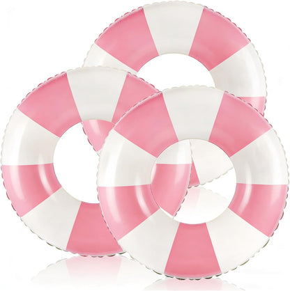 Classic Striped Pool Floats for Adult