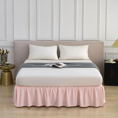 Bed Skirt Queen Size Ruffled Bed Skirt, 14'' Queen Dust Ruffle Bed Skirts