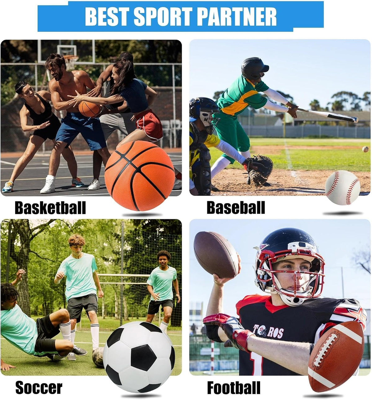 Basketball Backpack, Basketball Bag for Men with Shoes Compartment, Sports Backpack for Baseball, Soccer, Football