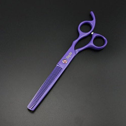 7.0in. Pink Professional Pet Grooming Scissors,Dog Thinning Scissors,Sharp Edge,A431