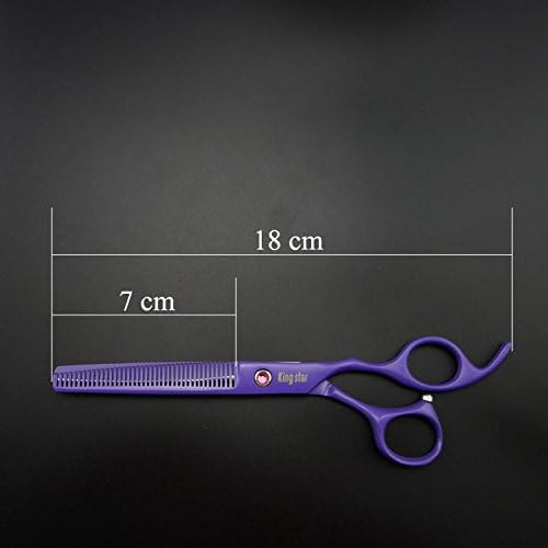 7.0in. Pink Professional Pet Grooming Scissors,Dog Thinning Scissors,Sharp Edge,A431