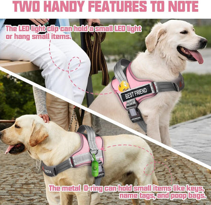 AUROTH Dog Harness and Leash Set for Medium Sized Dog, No Pull Dog Vest