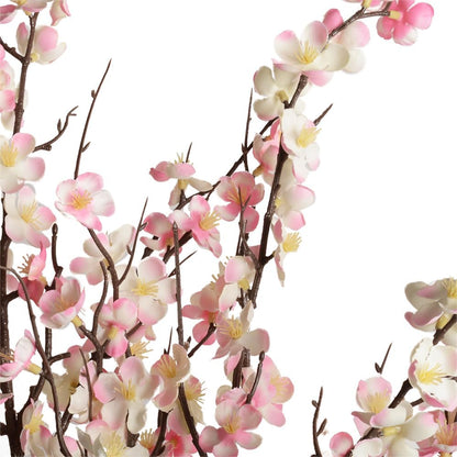 5Pcs Silk Cherry Blossom Branches 39'' Artificial Flowers Faux Cherry Blossom Stems for Vase Summer Spring Wedding Decor (5, Pink)