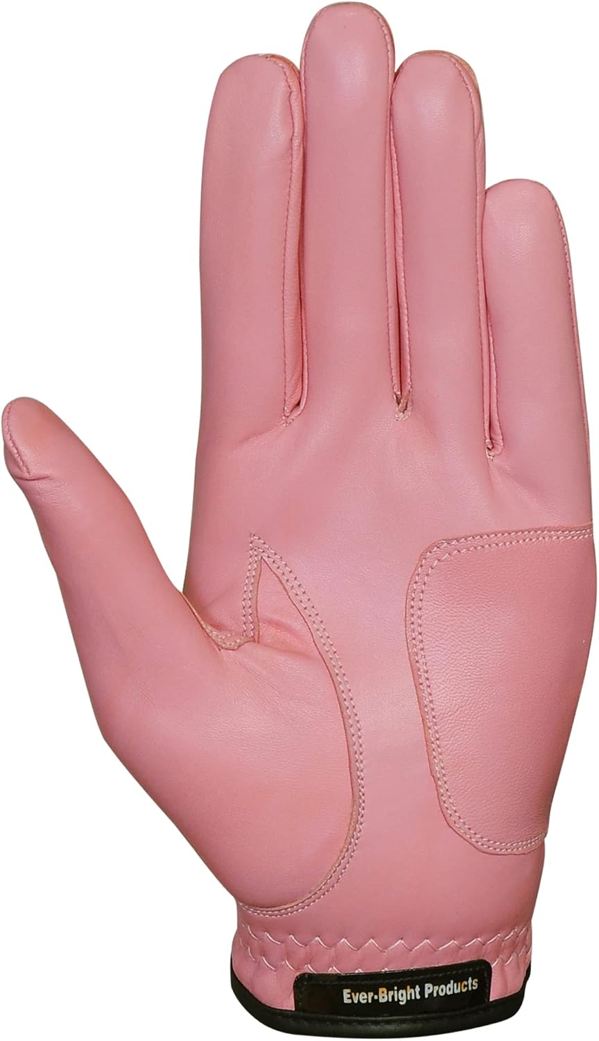 Ever-Bright Men's Golf Gloves OptiColor Premium Leather Golf Glove .