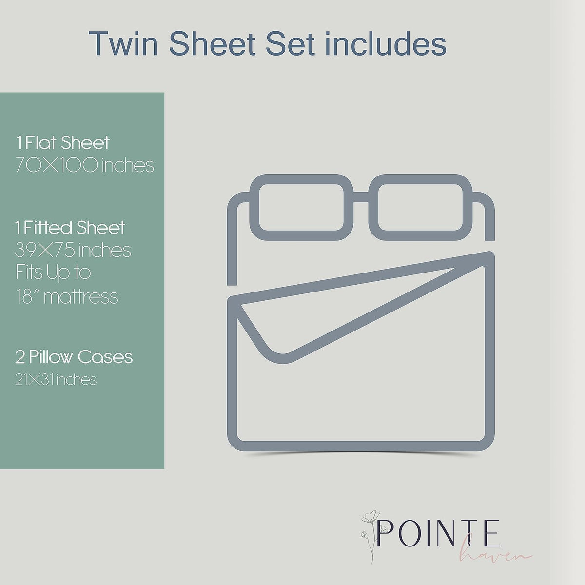 Celeste Home 190 GSM Twin, Peach Blossom Sheet Set- Warm & Cozy - 100% Cotton Flannel Pre-Shrunk - Extra Soft - Deep Pockets - Easy Fit - Elastic All Around - Comfy - Double Brushed
