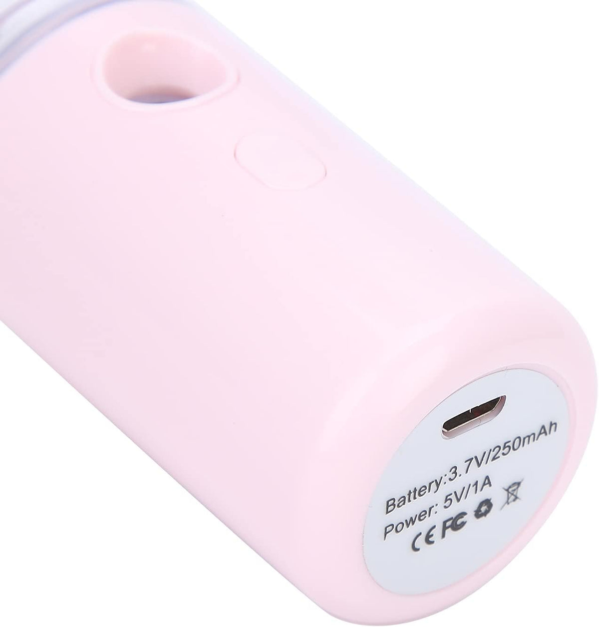 Nano Facial Mister, Cute Cartoon Animal Facial Mist Sprayer Mini Hydrating Moisturizing Cool Mist Handheld Facial Sprayer Portable Home Office Skin Moisturizing Spray(pink)