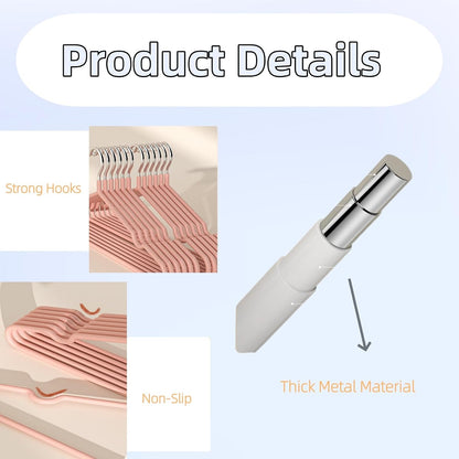 Metal Wire Clothes Hangers Coat Hangers Standard Hangers for Shirts