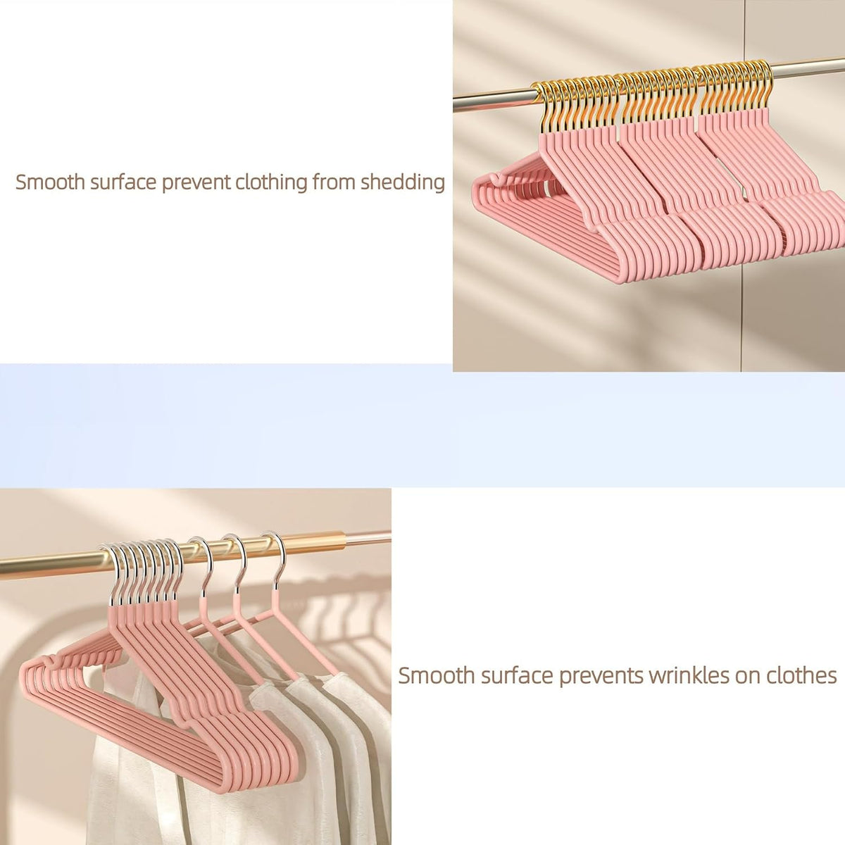 Metal Wire Clothes Hangers Coat Hangers Standard Hangers for Shirts