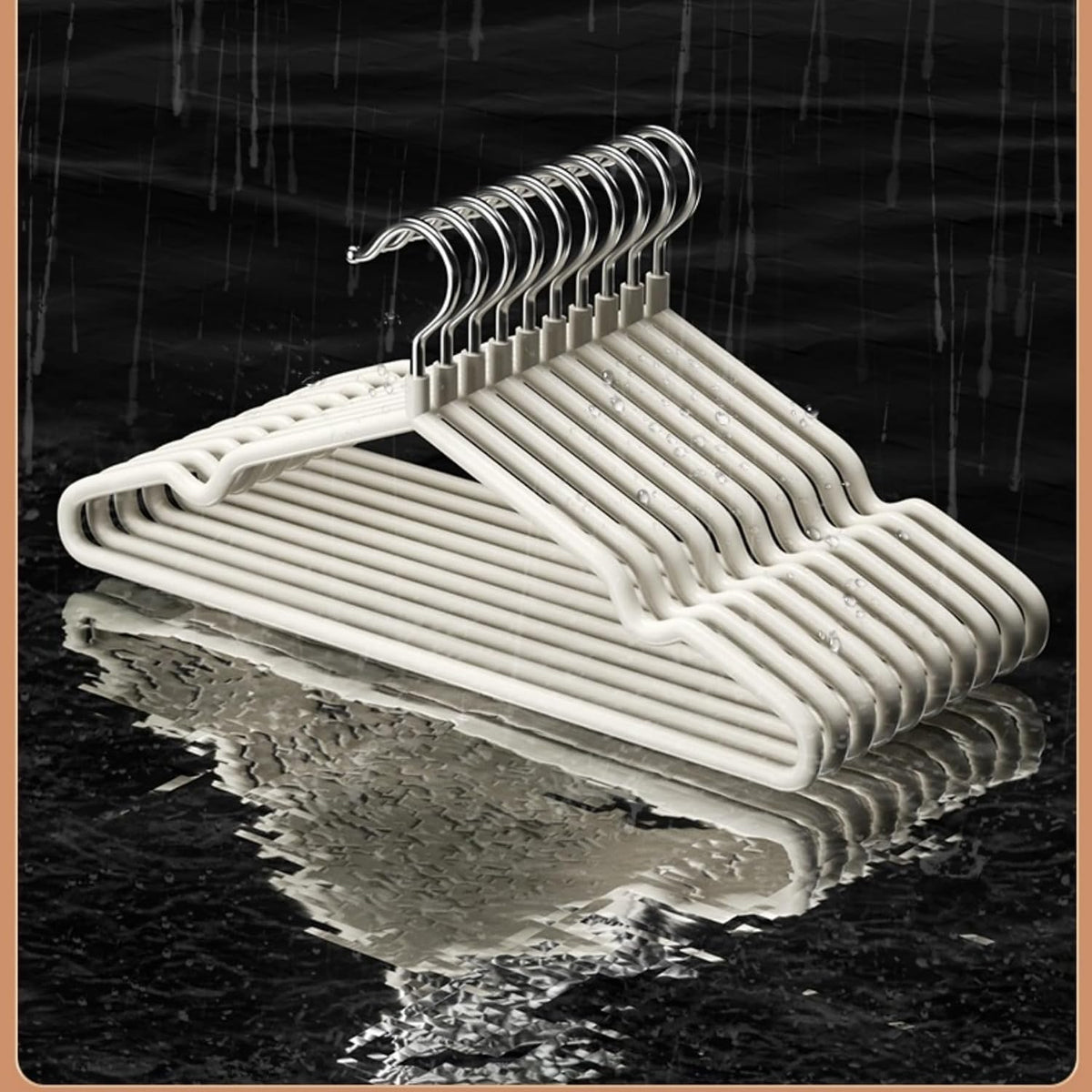Metal Wire Clothes Hangers Coat Hangers Standard Hangers for Shirts