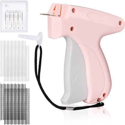 Handheld Tagging Gun for Clothes, with 3000 Fasteners, Pink