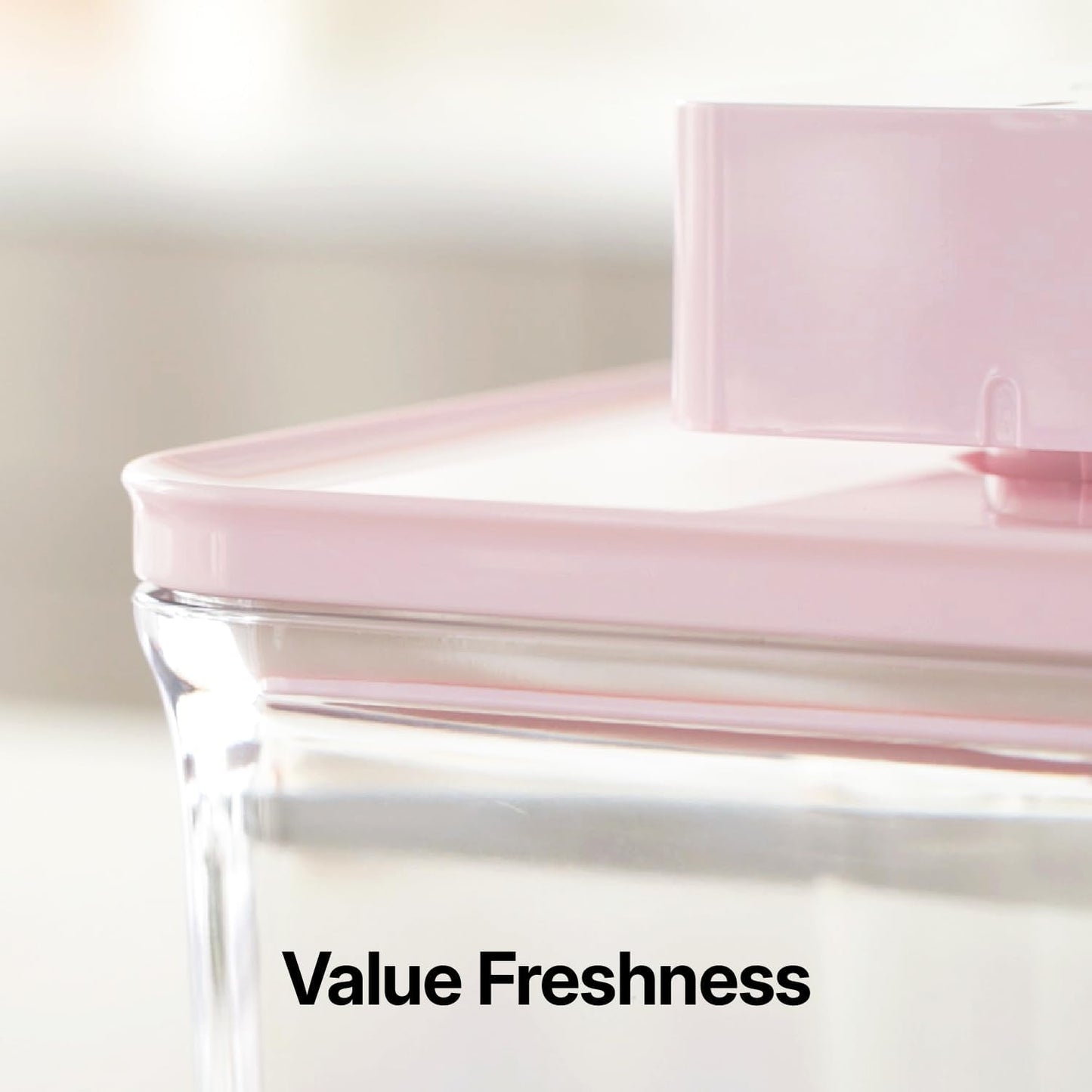 Premium Airtight Food Storage Containers ROSE 8P/SET, 6pcs Container, 1pcs Water Pitcher and Vacuum Sealer. Patented Double Silicone Lining, 100% Leak Proof, BPA-FREE
