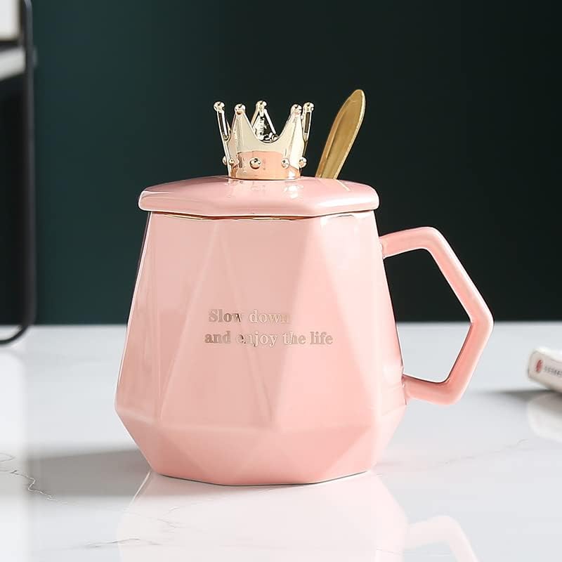Coffee Warmer for Desk with Mug Set. Birthday Gifts Graduation Gifts for Woman. Coffee Cup Warmer with Automatic Shut Off, Heated Coffee Mug. Drink Warmer for Cocoa, Tea, Milk (Pink)