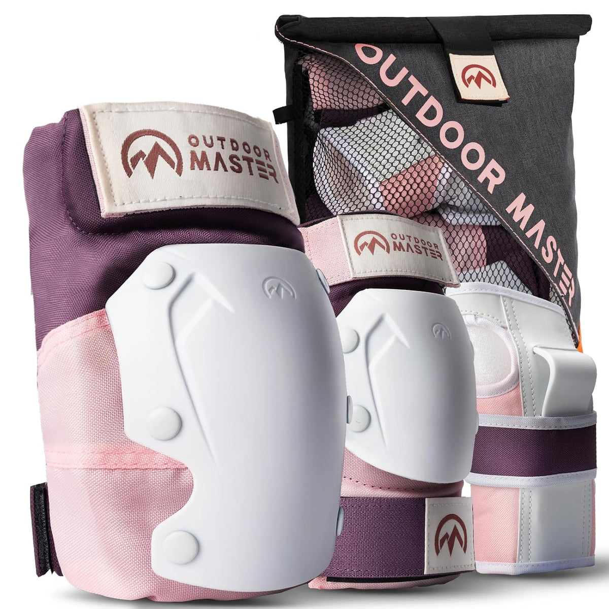 Skateboard Knee Pads Elbow Pads Wrist Guards for Adult Youth