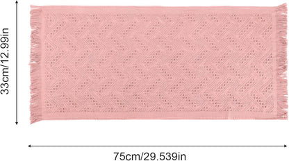 2 Pcs Hand Towels Bathroom, 30×13 Inch Boho Decorative Hand Towels