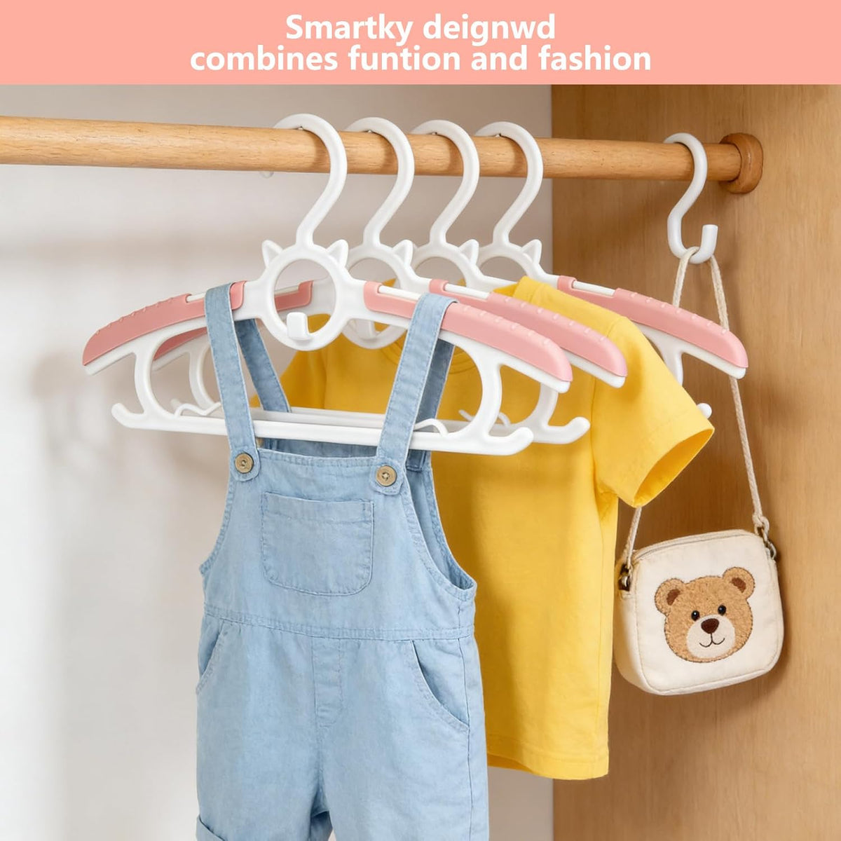Baby Hangers, Non-Slip Kids Hangers 20Pack Children Hanger