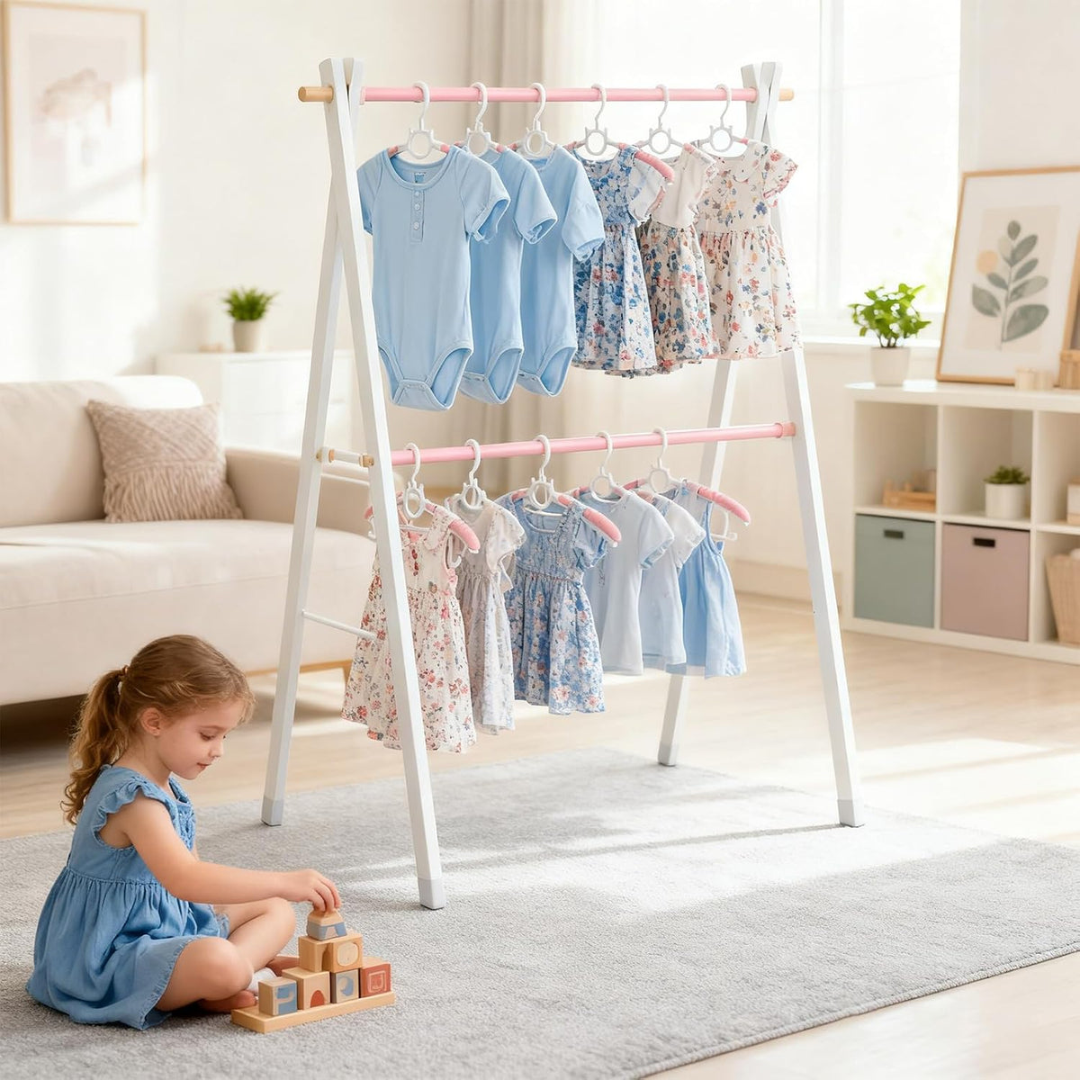 Baby Hangers, Non-Slip Kids Hangers 20Pack Children Hanger