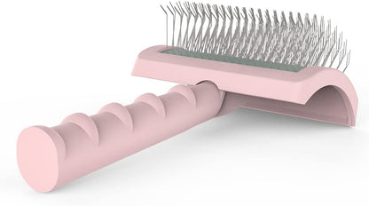 Dog Slicker Brush for Poodles Doodles Fluffy Deshedding Loose Hair.