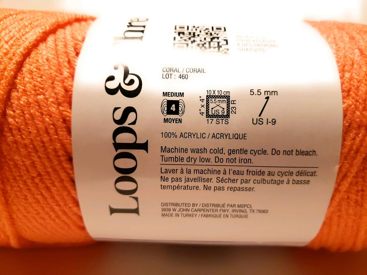 Soft Classic Yarn - 354 Yards - Coral