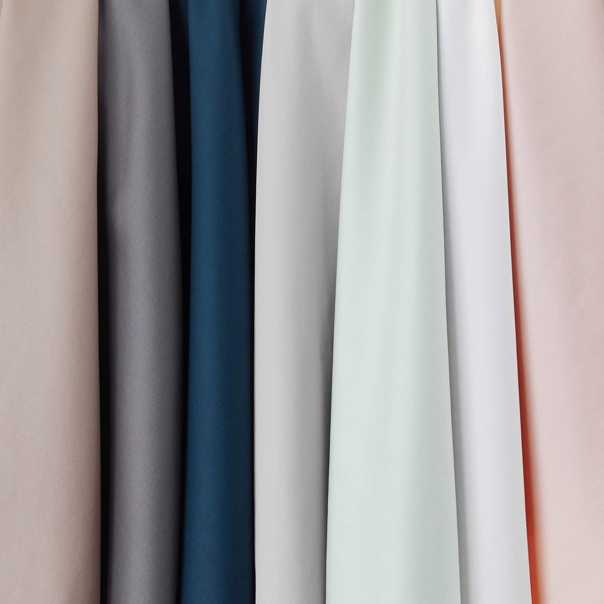 100% Organic Cotton 300 Thread Count Pillowcase Set, Blush, Standard, 2 Pack, 32" x 20"