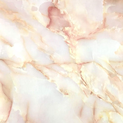 Pink Jade Marble Paper Granite Look Effect Countertops Adhesive Paper Gloss Vinyl Film Wallpaper Self Adhesive Removable 15.8inch by 79inch