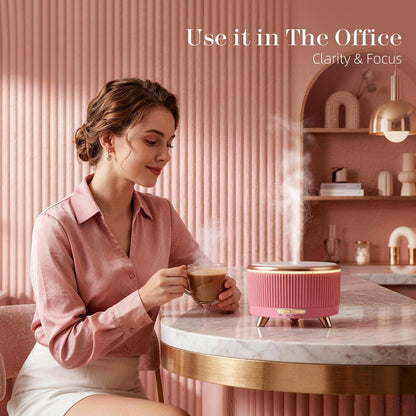 500ml Essential Oil Diffuser, Ultrasonic Aromatherapy Humidifier