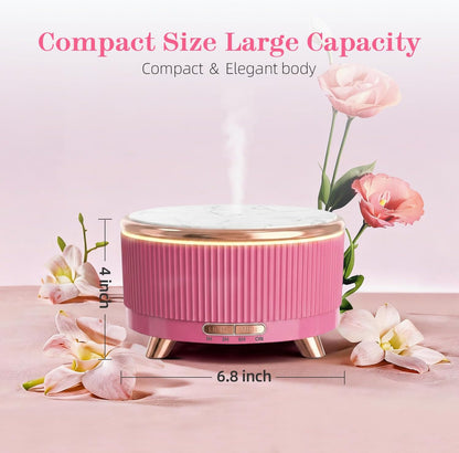 500ml Essential Oil Diffuser, Ultrasonic Aromatherapy Humidifier