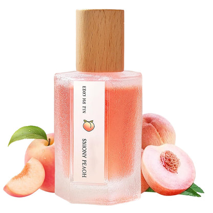 Peach Scented Fragrance Spray 50ml - 2025 New, Long-Lasting Refreshment | Fruit, Woody & Floral Notes | Confident & Elegant Women's Perfume (Peach)