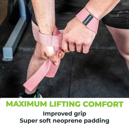 Lifting Straps | Wrist Straps for Weightlifting, Deadlift Straps, Lifting Straps for Weightlifting, Straps for Weight Lifting, Weight Lifting Straps for Men/Women, Gym Lifting Grips