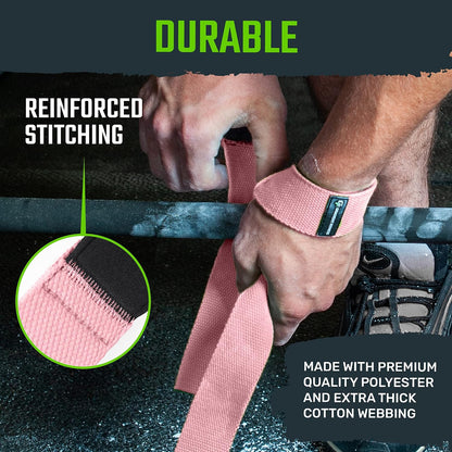 Lifting Straps | Wrist Straps for Weightlifting, Deadlift Straps, Lifting Straps for Weightlifting, Straps for Weight Lifting, Weight Lifting Straps for Men/Women, Gym Lifting Grips