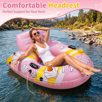 River Floats for Adults, 53" 450lb Heavy Duty River Tubes