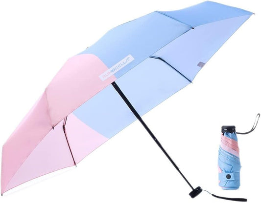 Mini Teflon Purse Umbrella With 99% UV Protection for Travel