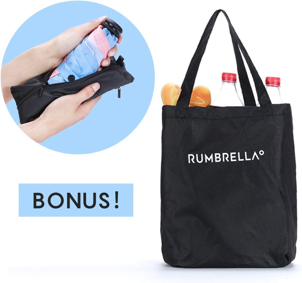 Mini Teflon Purse Umbrella With 99% UV Protection for Travel
