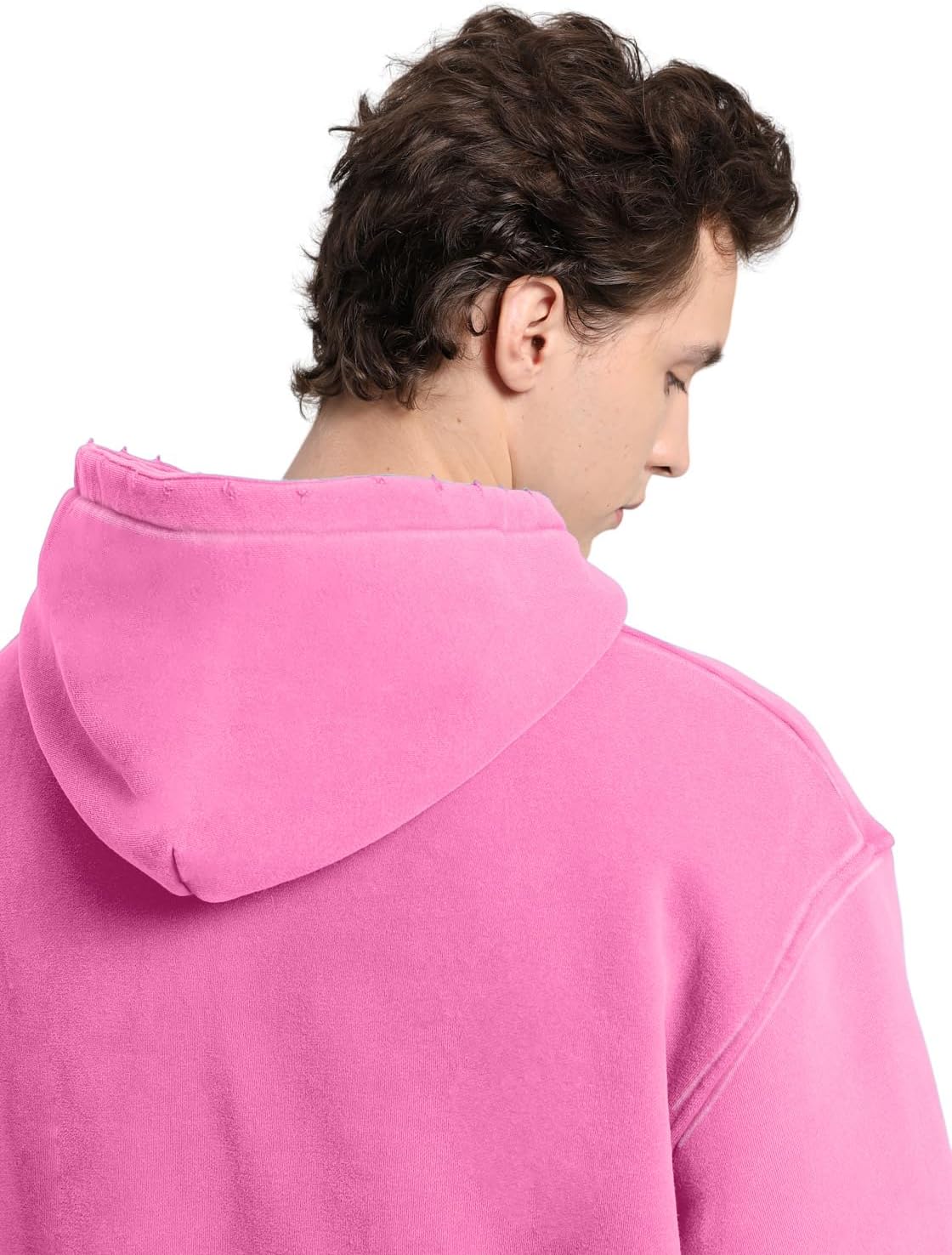 Womens Oversized Hoodie Acid Wash Hoodie Vintage Sweatshirt Heavyweight Fleece Cotton Streetwear Trendy Sweatshirts