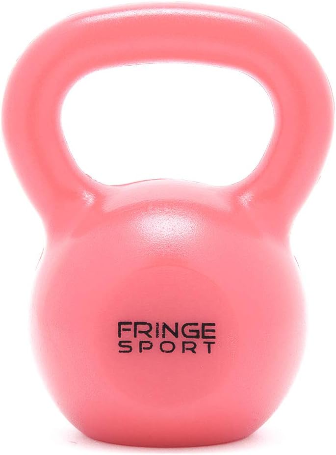 Mini Plastic Novelty Kettlebells (Assorted Colors) - Weightlifting Athlete Gift, Paper Weights, Novelty (Pink)