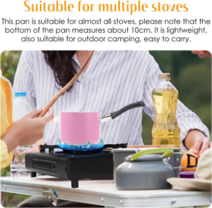 0.5Qt/550ml Nonstick Sauce Pan Baby Milk Heater with Pour Spout