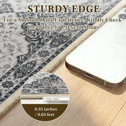 Hallway Runner Rug 2x6 - Washable Runner Rugs Non-Slip