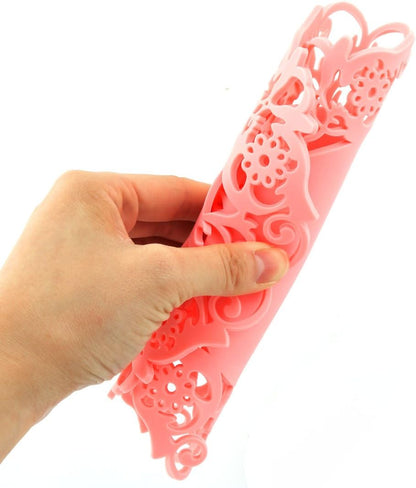 Silicone Household Kitchen Round Shaped Teapot Bottle Cup Bowl Coaster Mat Pad Light Pink (id: 555 92b 01c 802 3cb