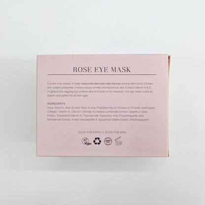 Under Eye Patchs Rose Eye Mask for Dark Circles and Puffiness Wrinkle Eye Bags 30 Pairs