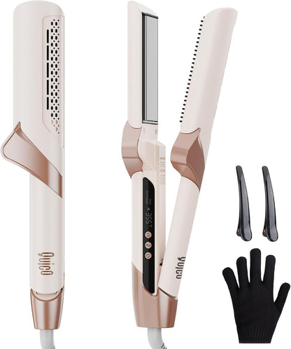 Air Hair Straightener, Airflow Straightener 100-240V Dual Voltage