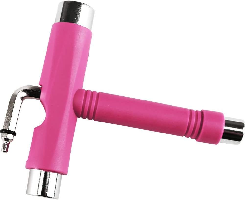 Pink Skateboard Tools T-Tool All-in-ONE