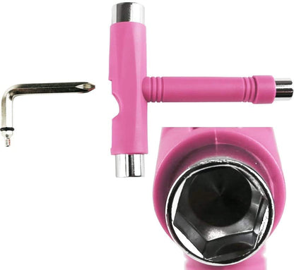 Pink Skateboard Tools T-Tool All-in-ONE